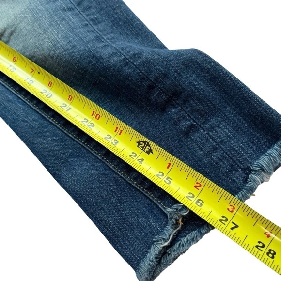 Lucky Brand Women’s The Riley Jean Straight Leg Medium Wash (Selvage) Size 2/26 - Picture 4 of 8